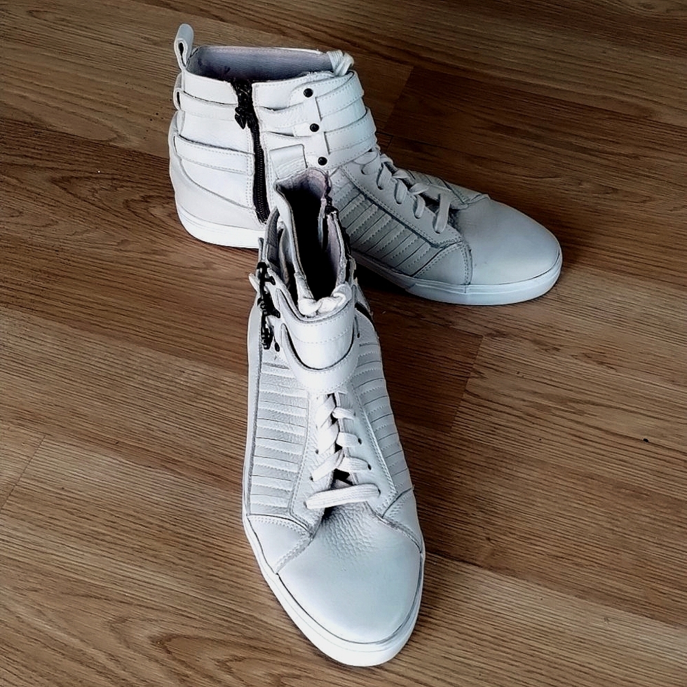 Mark Nason high top men's Leather Sneakers Size 11.5